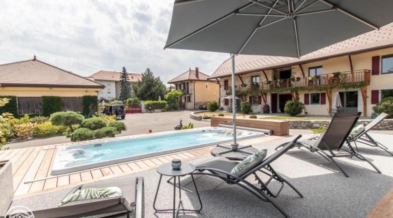 Bed and Breakfast Le Paon Bleu Annecy Poisy Экстерьер фото